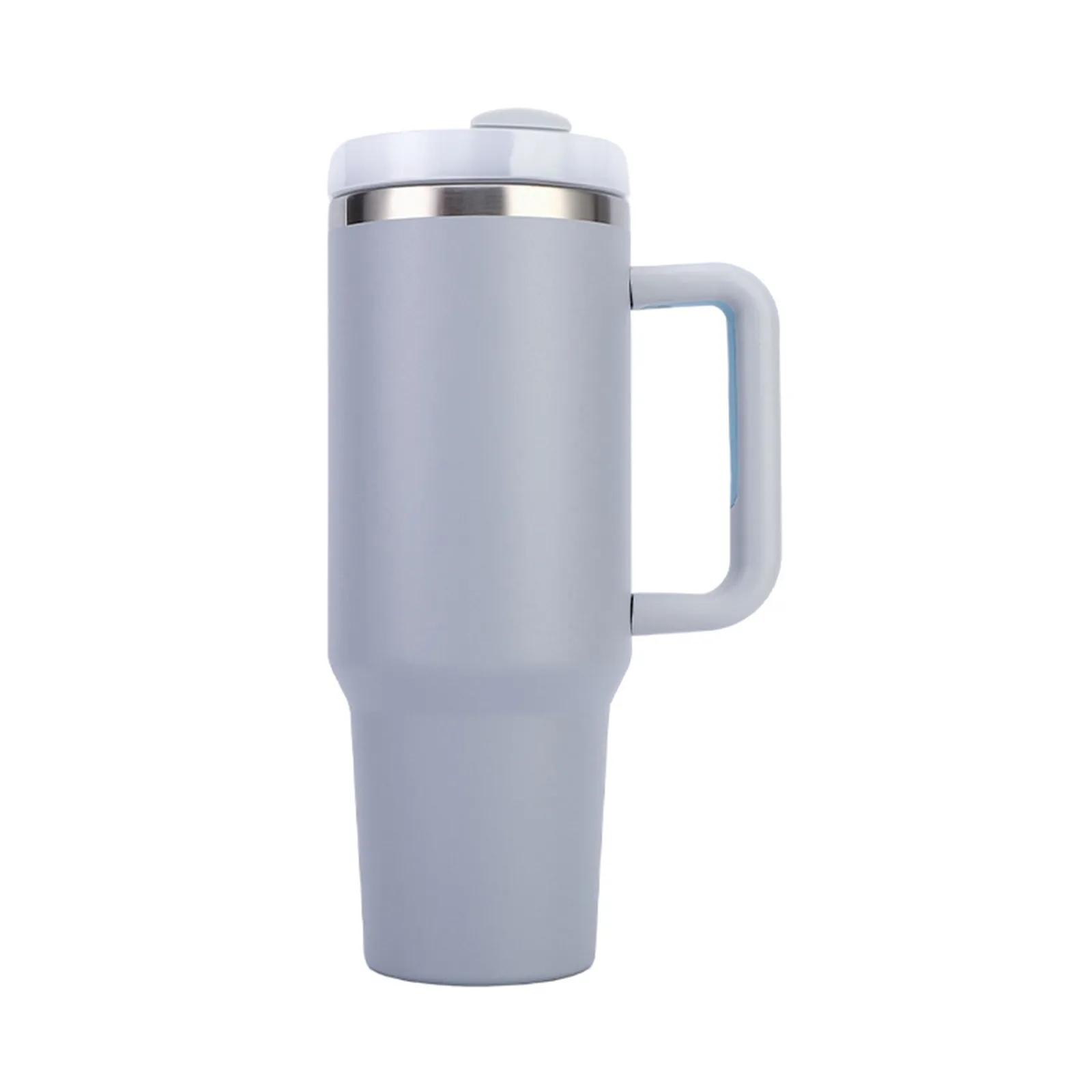 40oz Portable Stainless Steel Tumbler with Handle 9