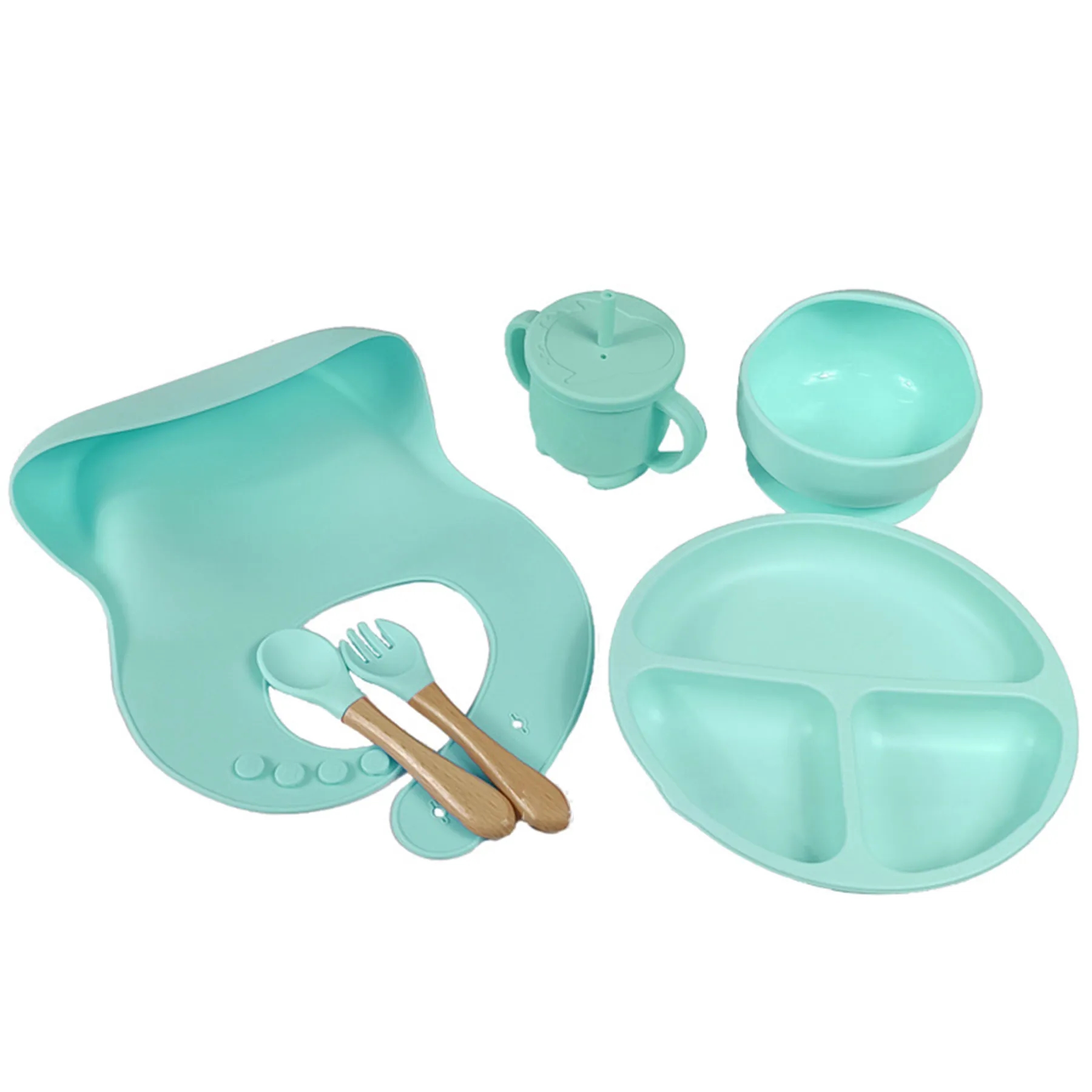 Silicone Portion Plate For Baby 5