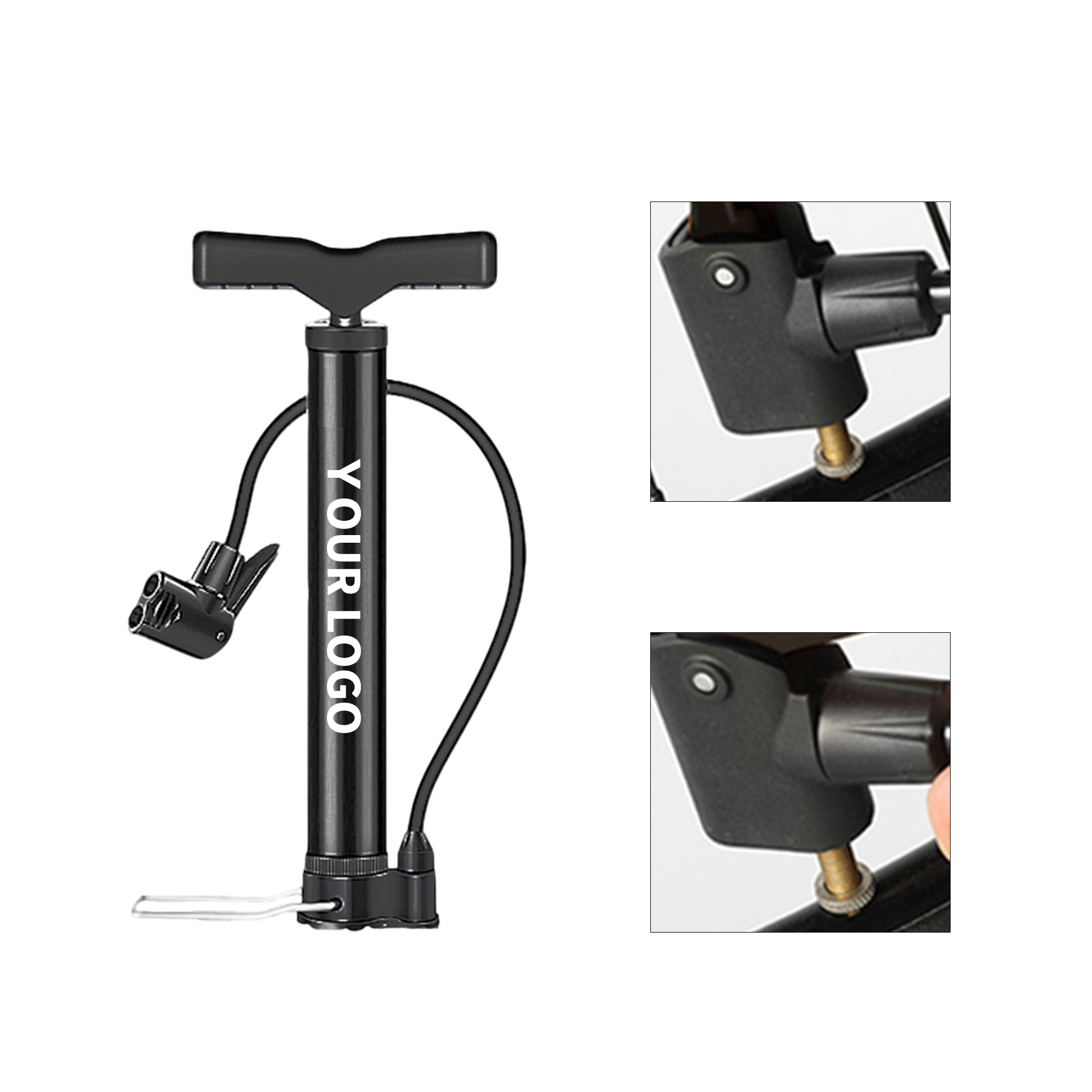 High Pressure Portable Ball Bicycle Inflator 2