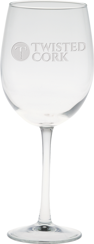 19 oz. Cachet White Wine - Deep Etched 4