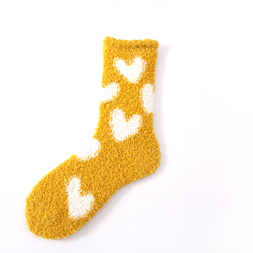 Coral Velvet Socks 3