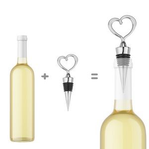 Unique Heart Shaped Wine Bottle Stopper 1