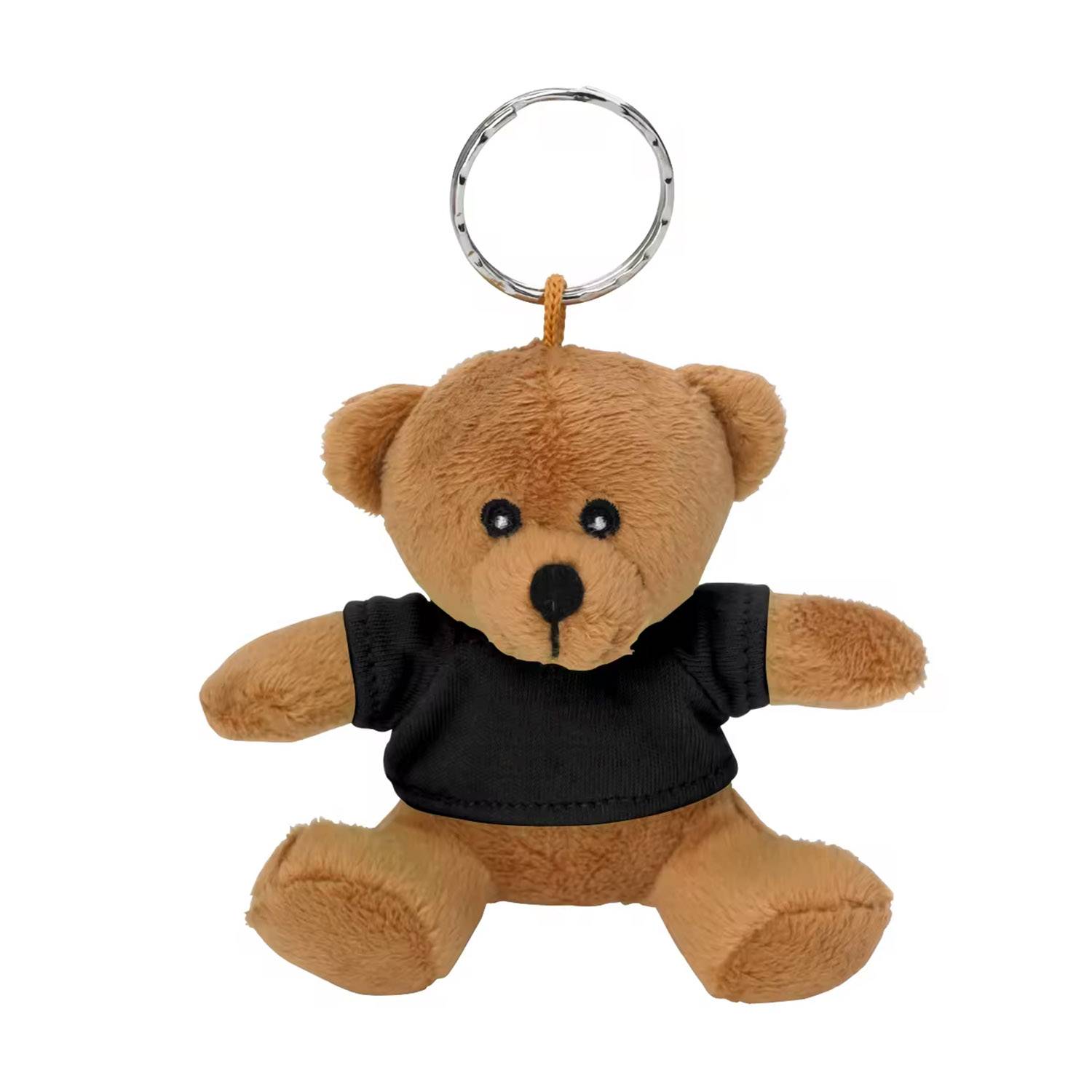 Animal doll pendant cute dress bear keychain 1