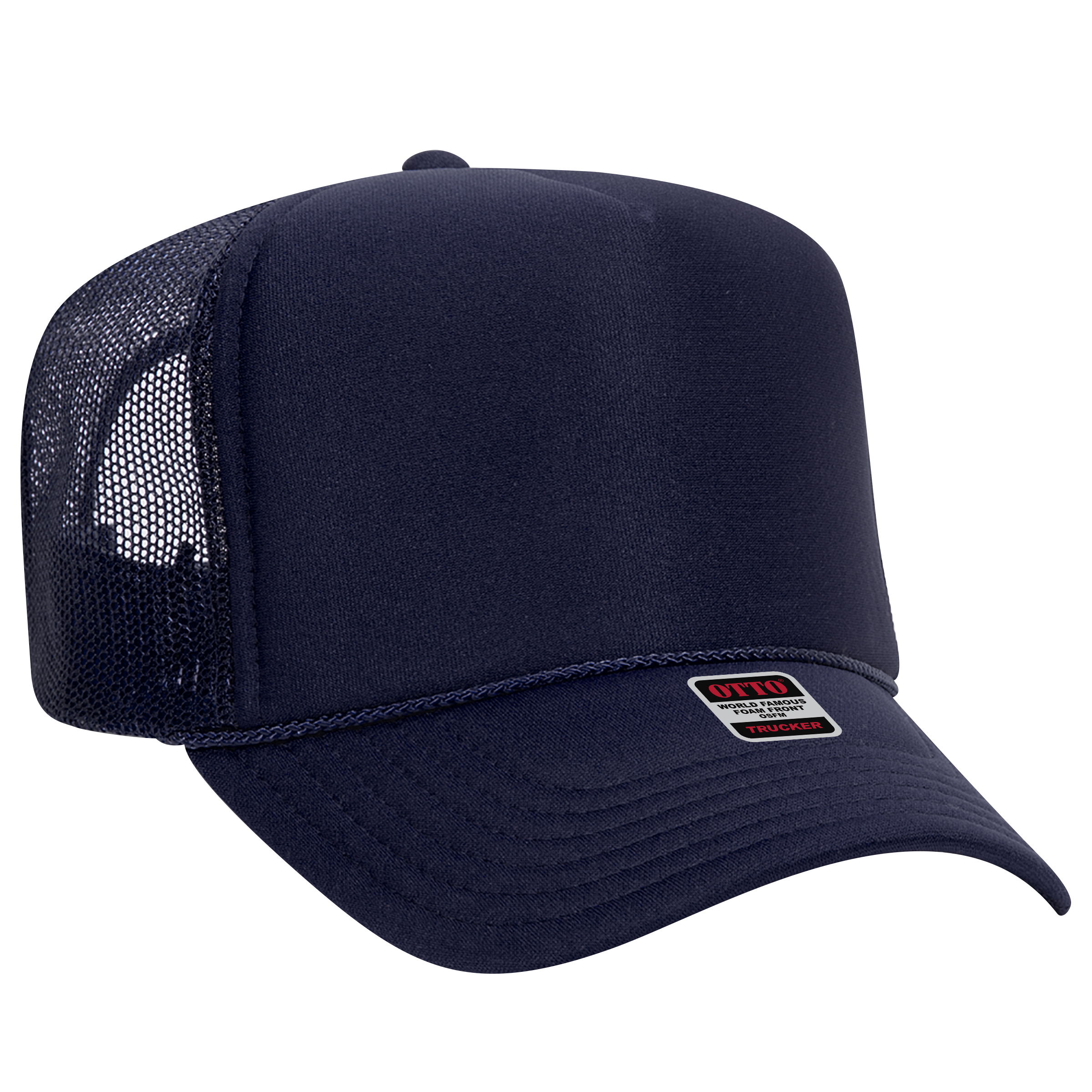OTTO CAP® 5 Panel High Crown Mesh Back Trucker Hat 271