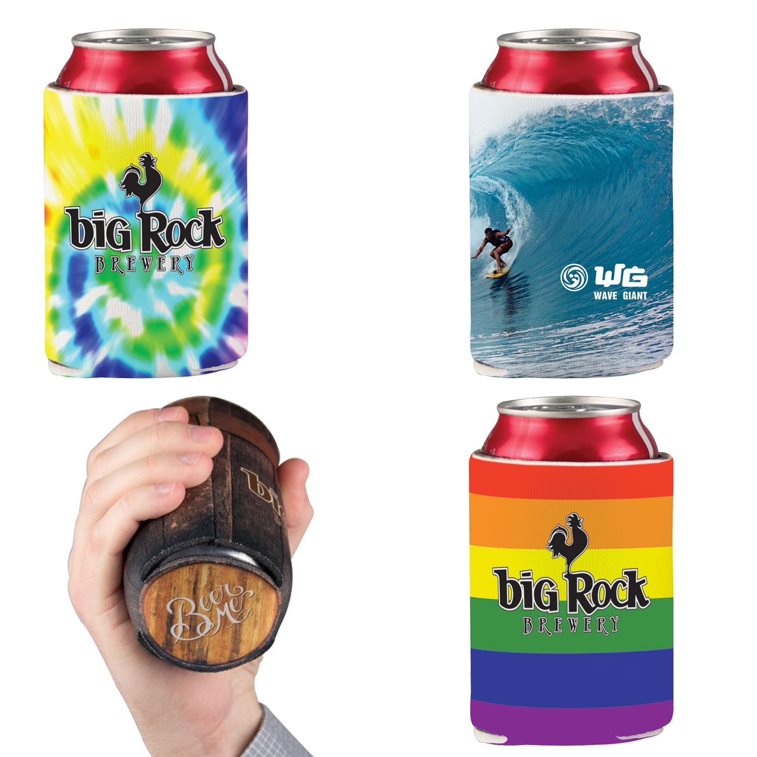 Full Color Foam Can Cooler 2