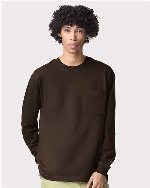 Unisex Super Heavyweight Long Sleeve Pocket Tee - 9410 11