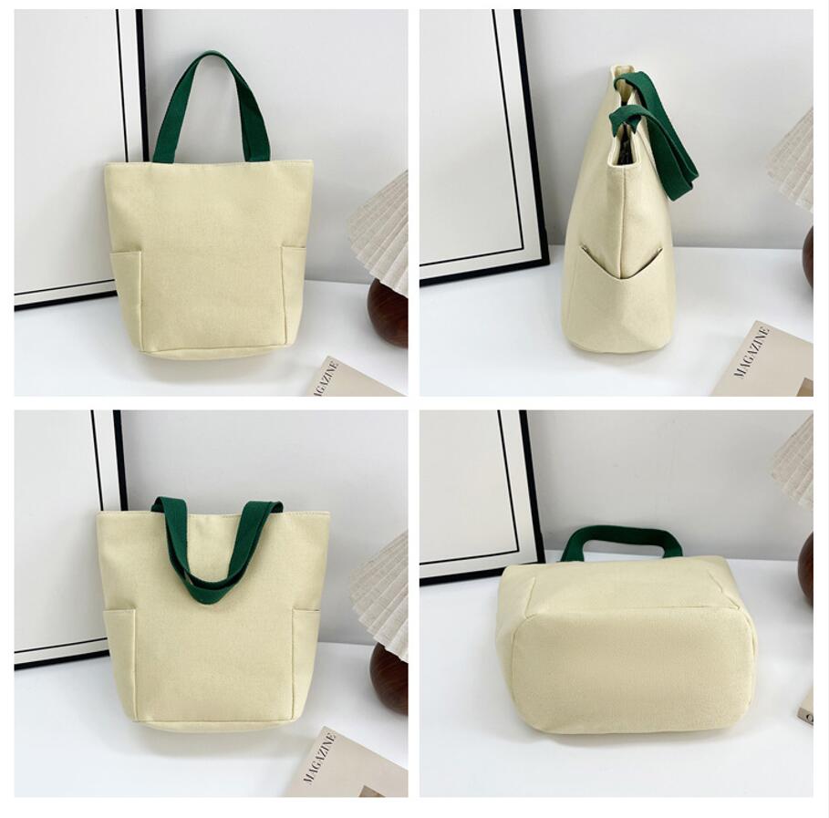Canvas Tote Bag With Magnetic Snap, custom tote bag with logo imprint 4
