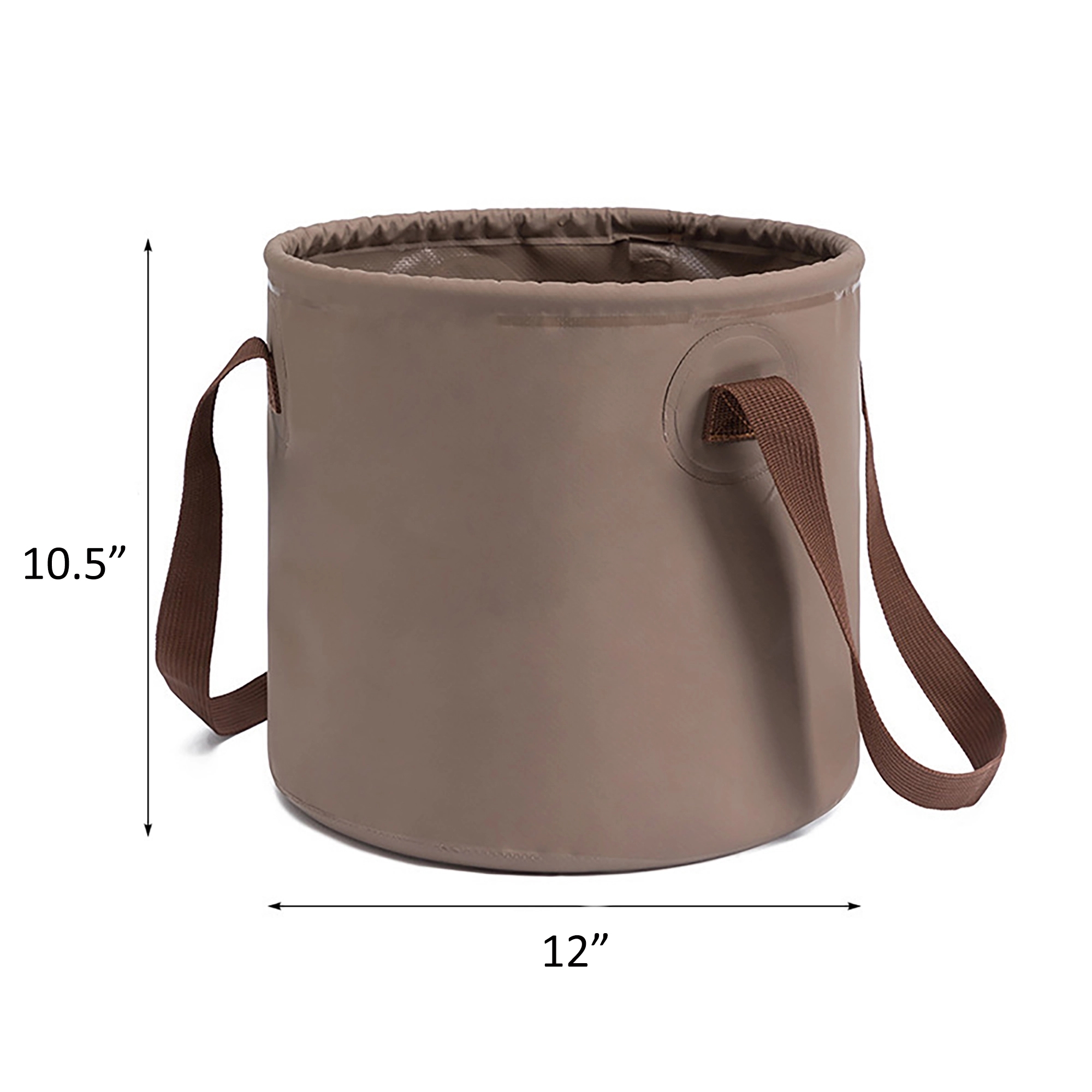 MOQ 50pcs 20L Outdoor Travel PVC Folding Bucket 2