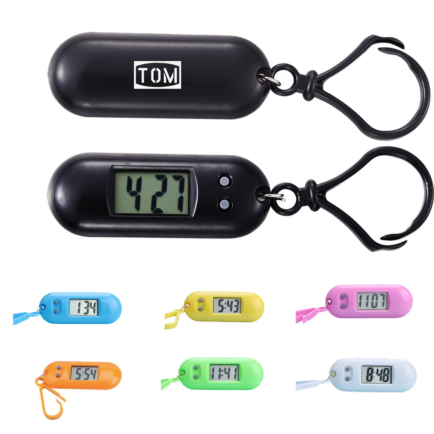 Keychain Backpack Student Timing Digital Exam Pocket Watch 2