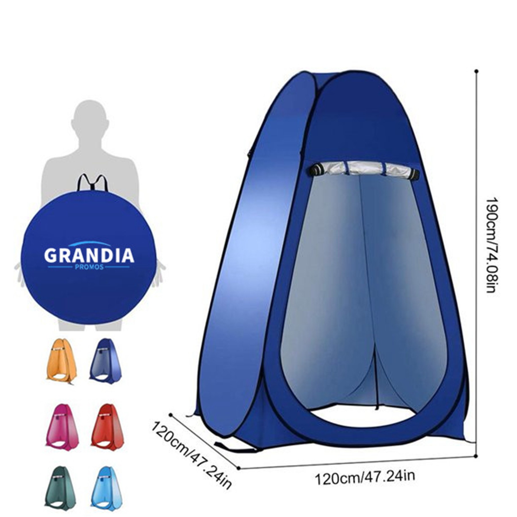 Pop Up Shower Tent 2
