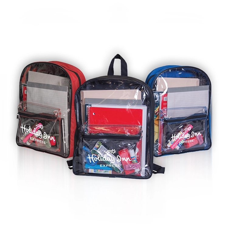 Archer Clear Front PVC Backpack 2