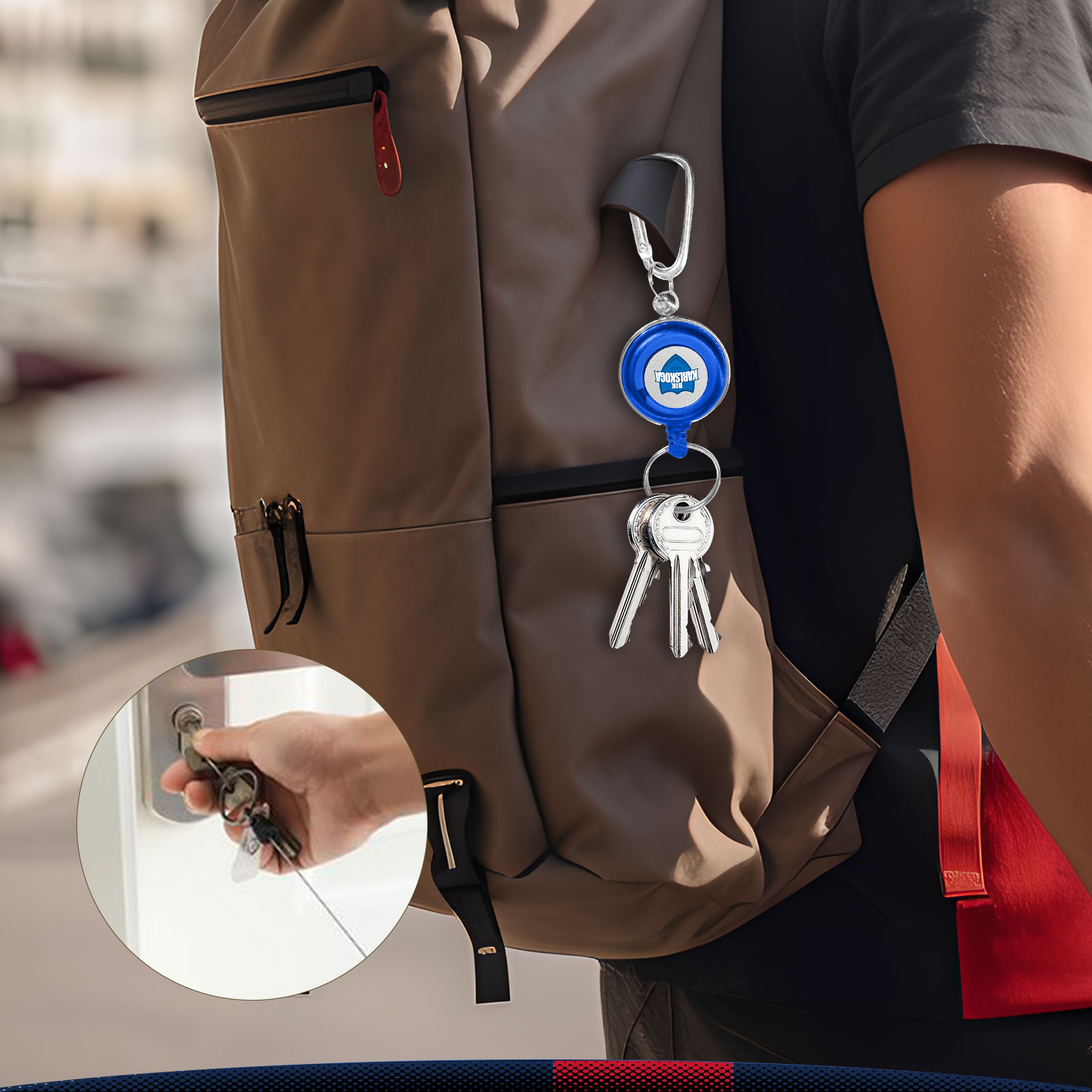 Cyblan Retractable Badge Reel 5