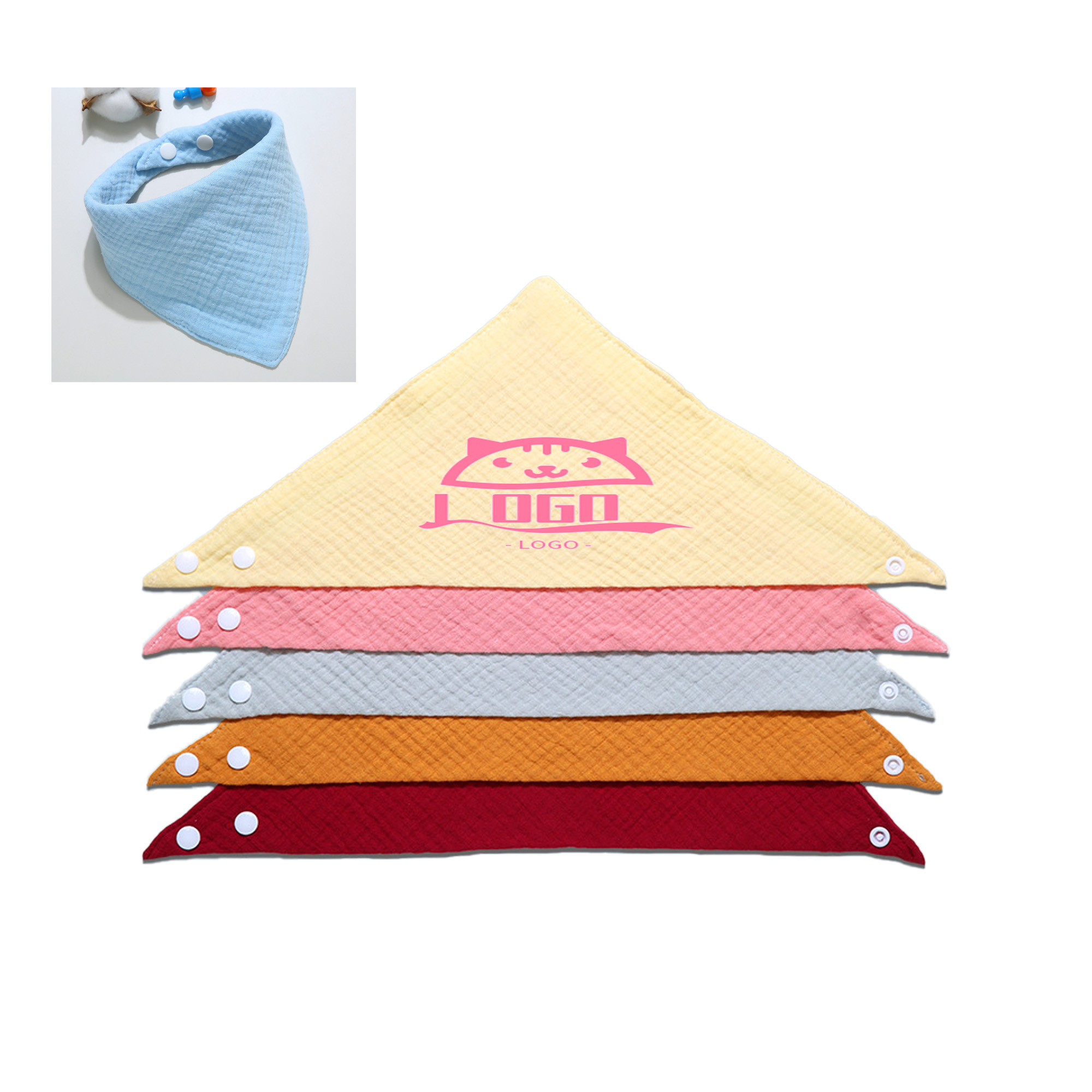 Toddler Triangular Bib 1