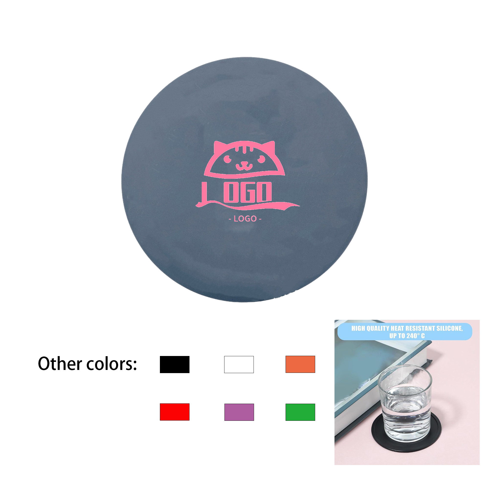 Silicone coaster 1