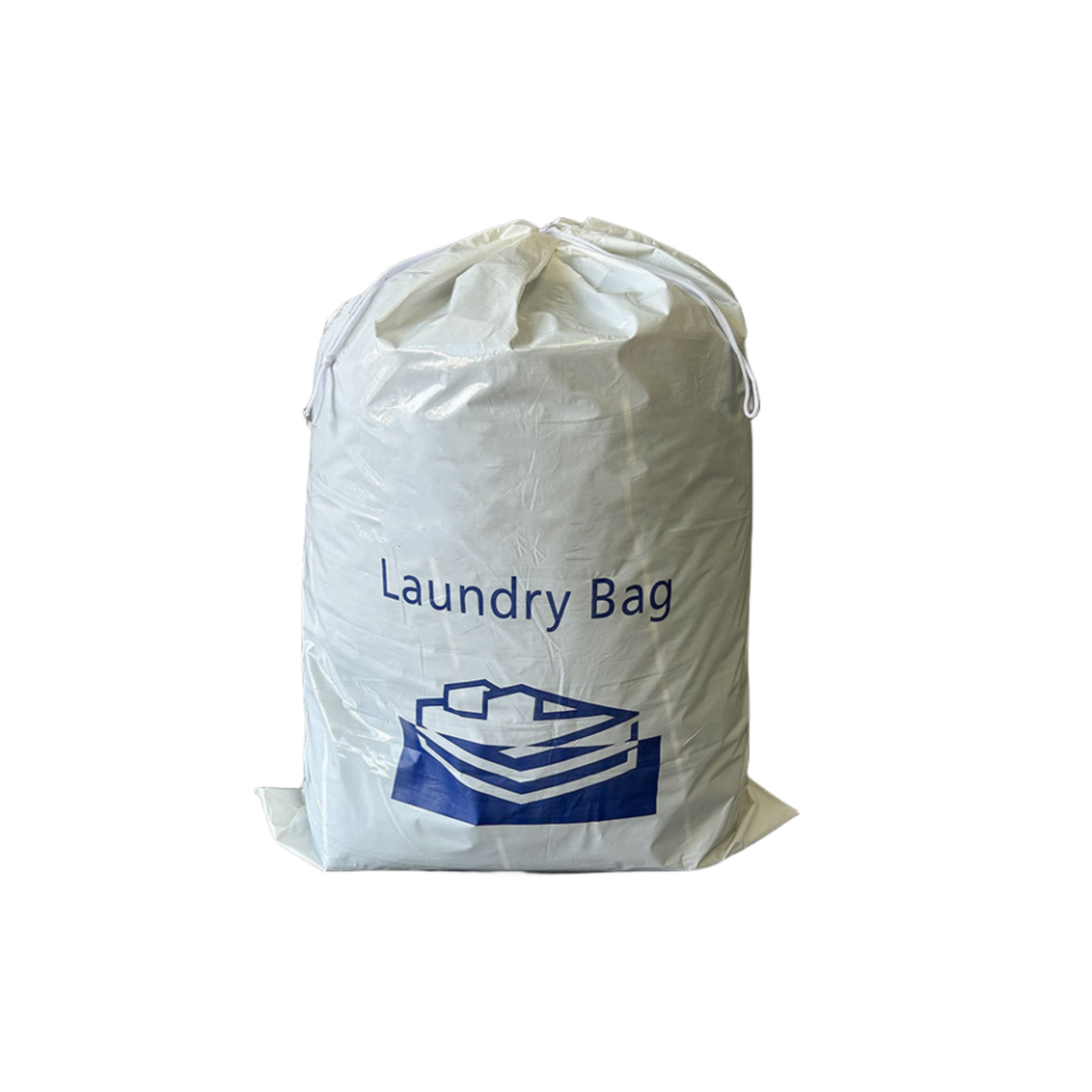 Plastic Drawstring Laundry Bag 3