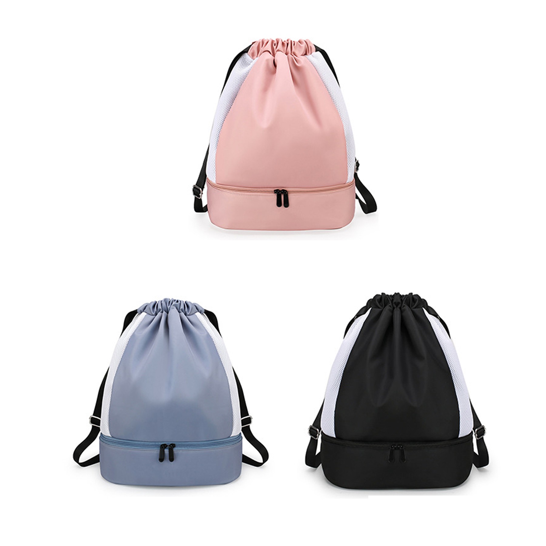 Multifunctional Drawstring Backpack 3