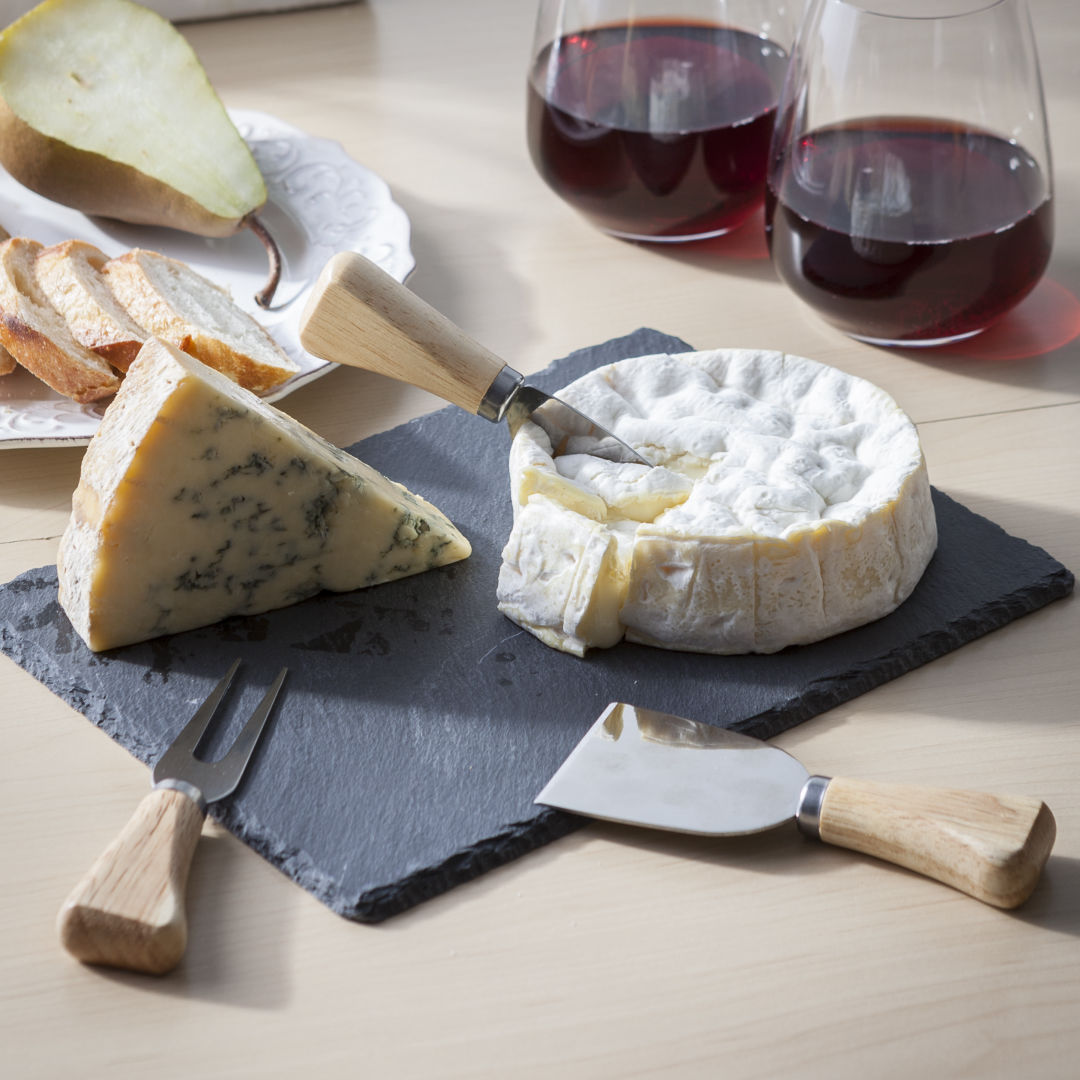 Maitre d' Slate Cheese Set - 4pc 5