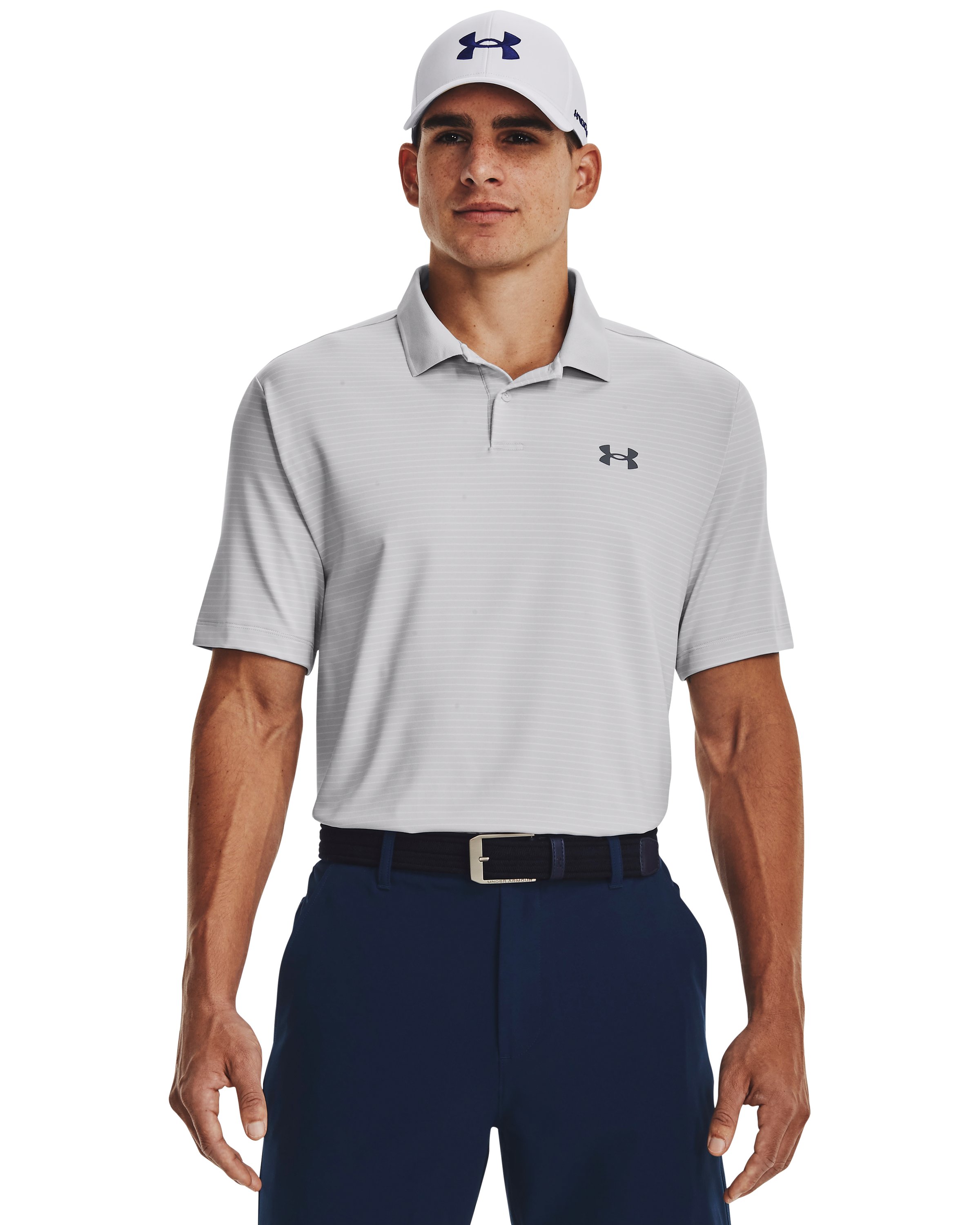 UA Matchplay Stripe Men's Polo 13