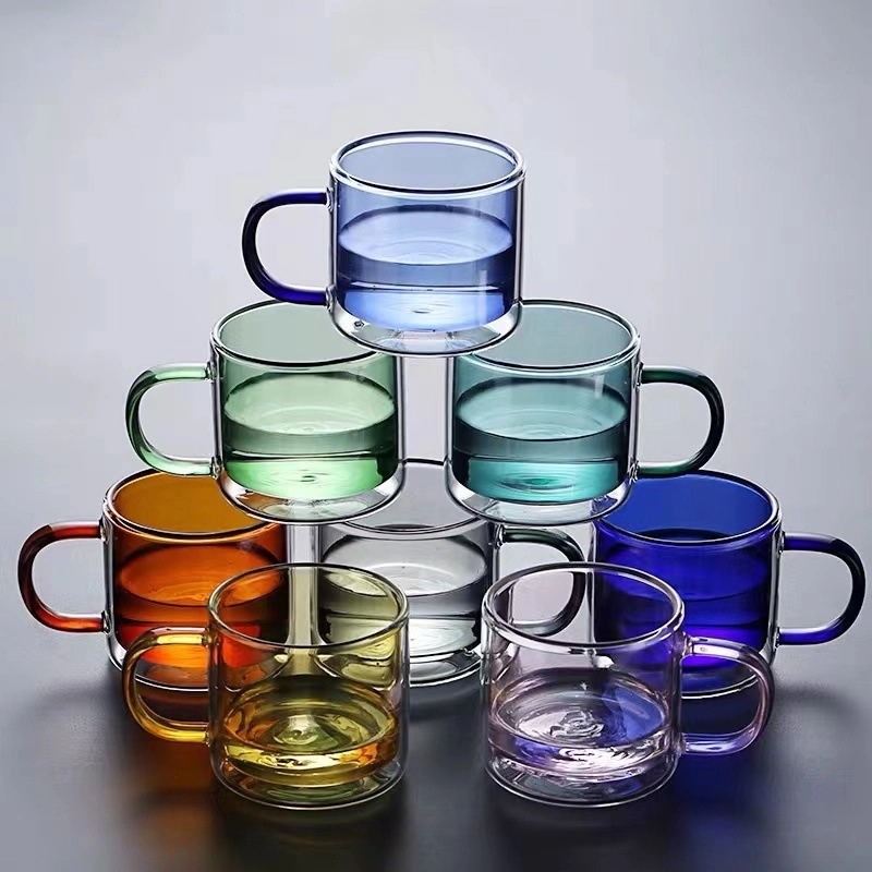 8.5 Oz Stained Glass Double Insulation Tea Coffee Cup 11