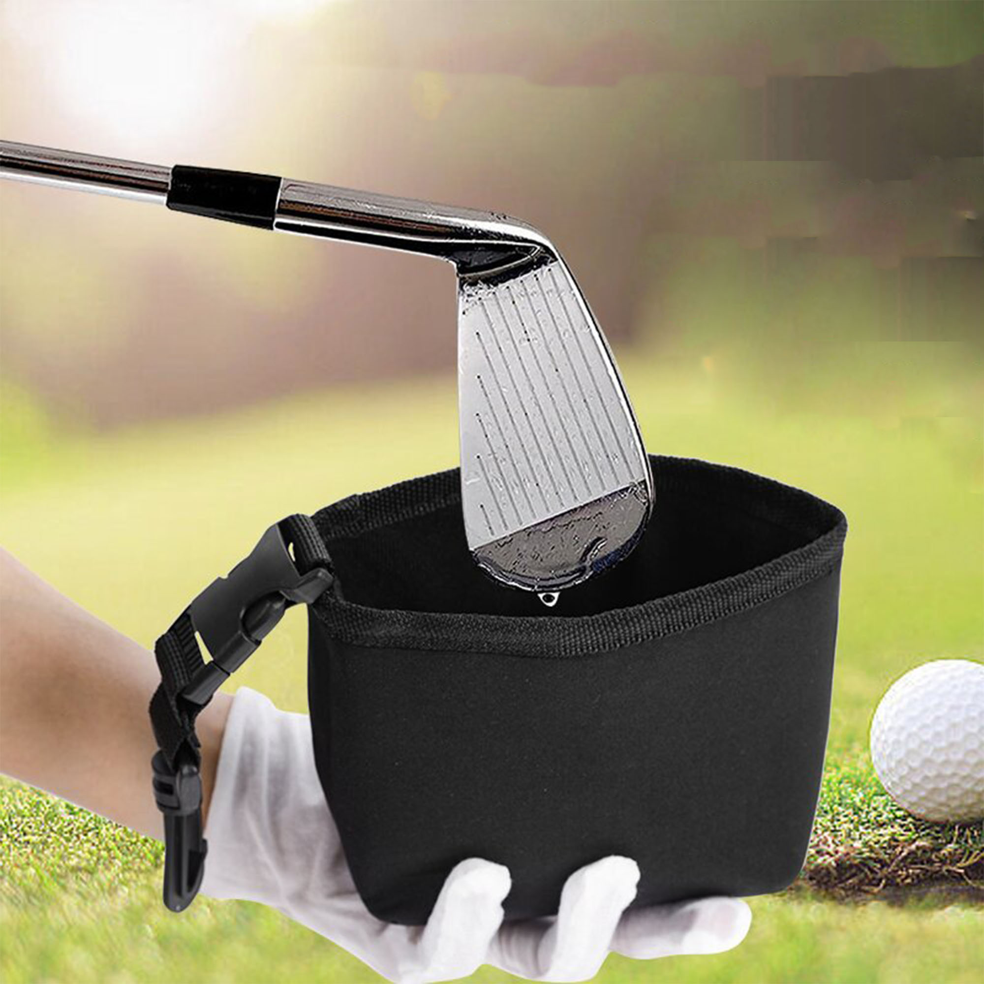 Portable Golf Club Cleaning Bag 3