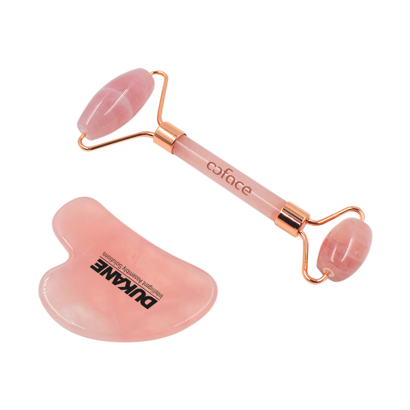 High Quality Jade Face Roller and Gua Sha Gift Set 9
