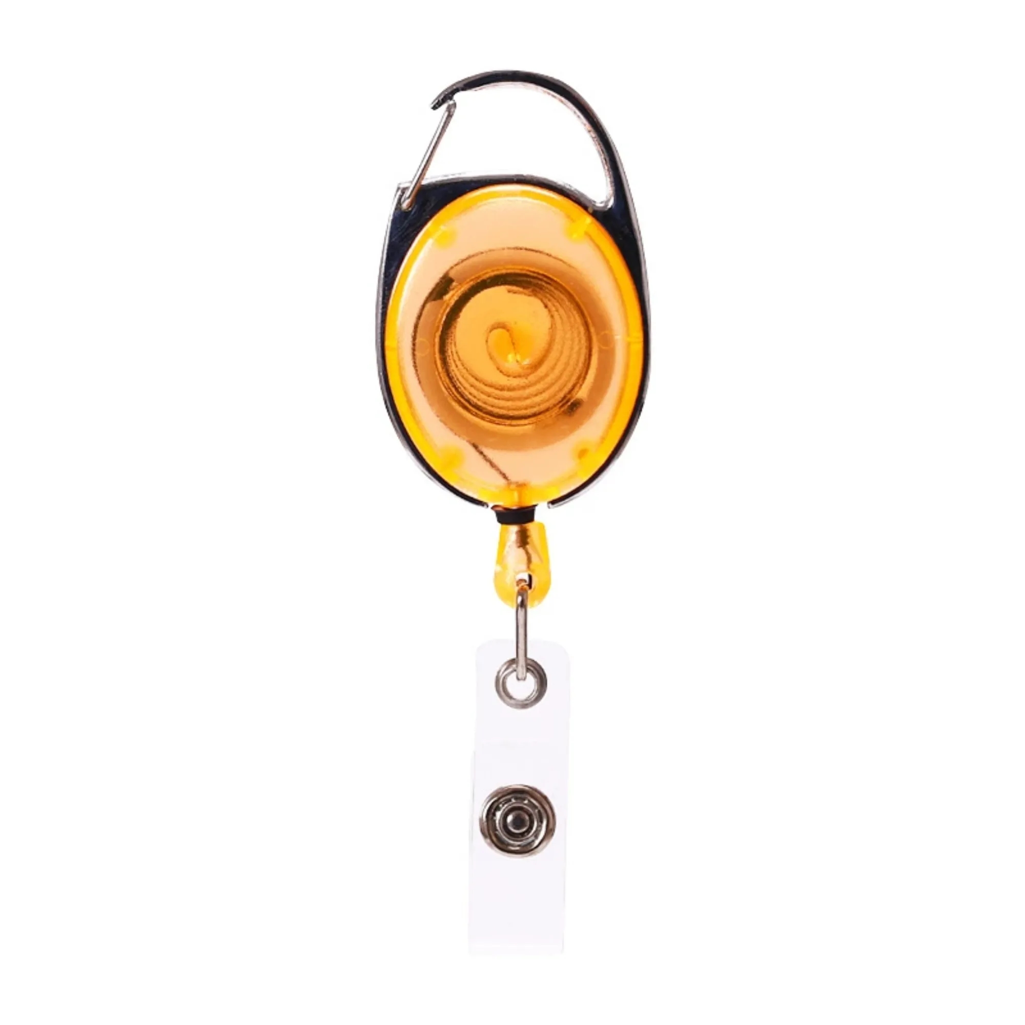 2-In-1 Retractable Badge Hanging Keychain with Clip 4