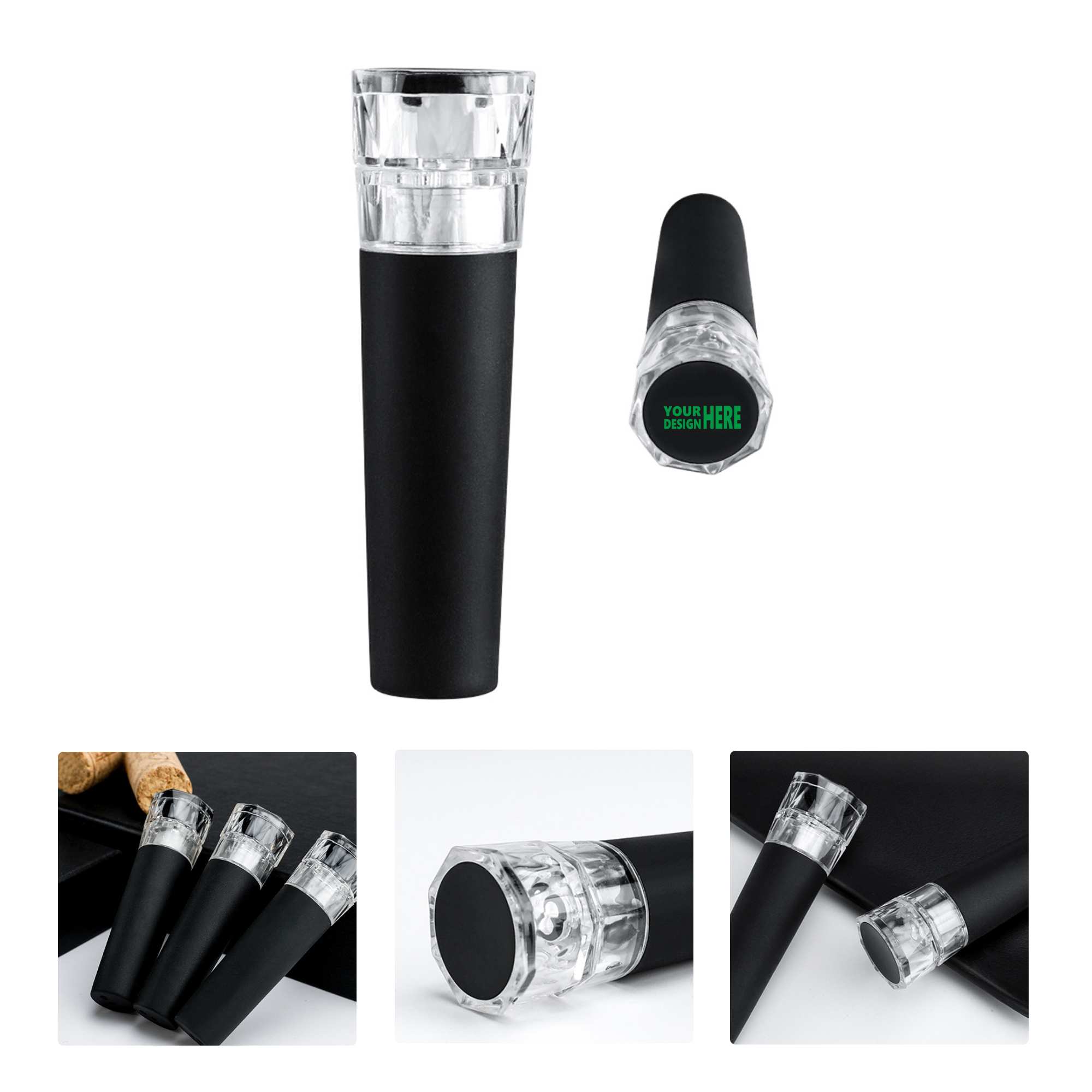 MOQ50 Wine Vacuum Stopper with Pump for Freshness 2