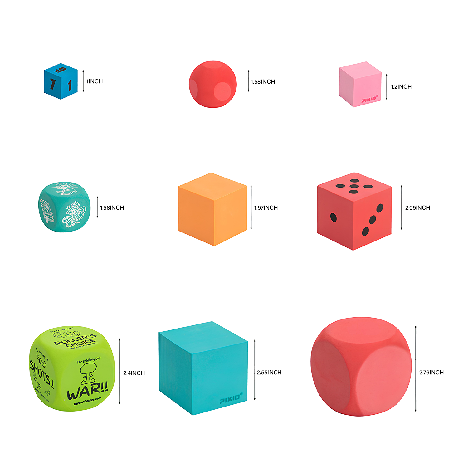 Customized EVA Dice 4