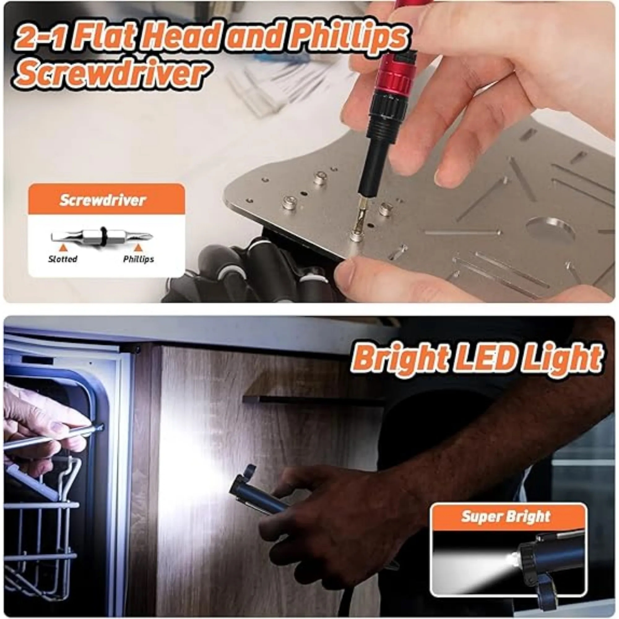 LED Compass Multifunctional Ballpoint Pen 10