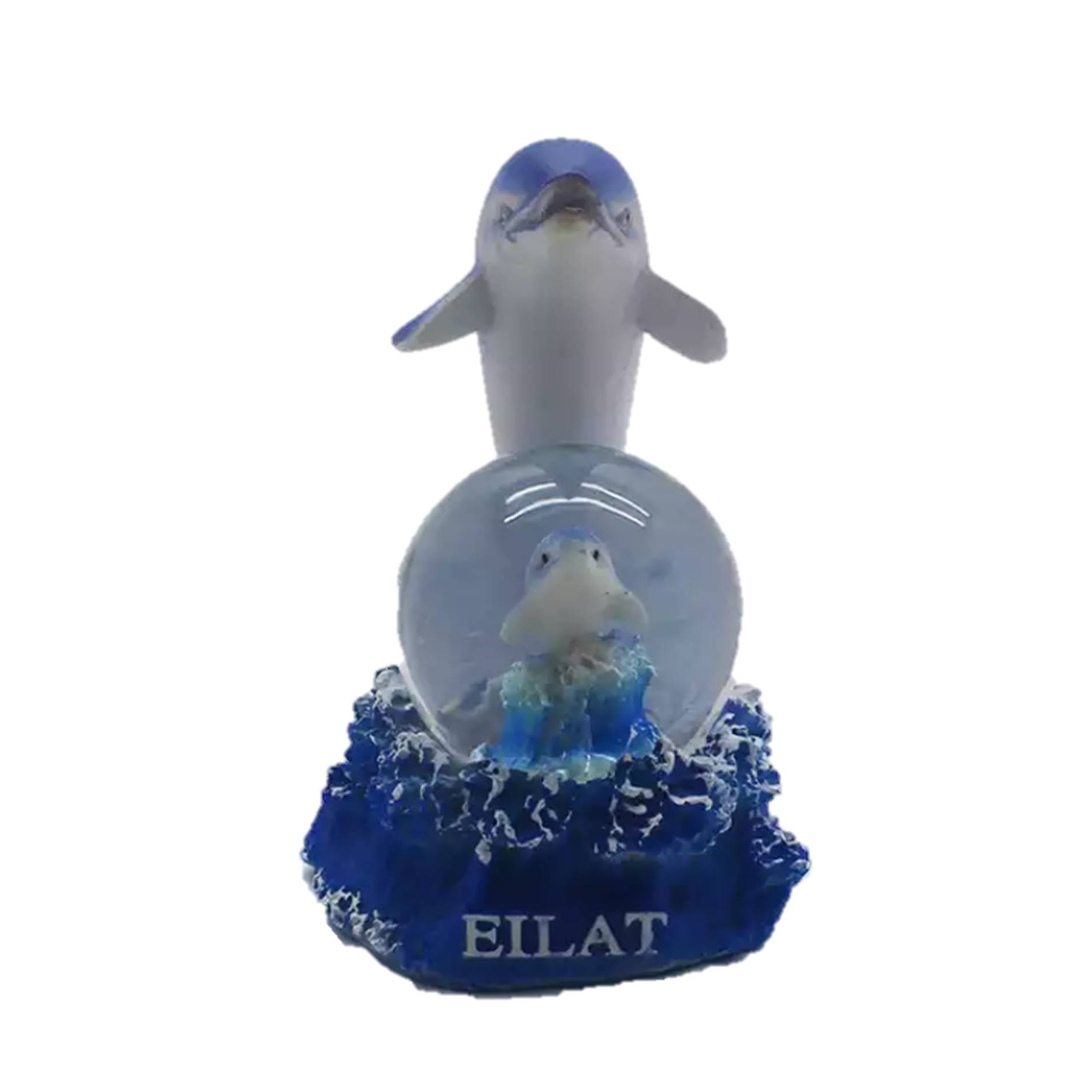 Custom Resin Dolphin Water Snow Globe 2