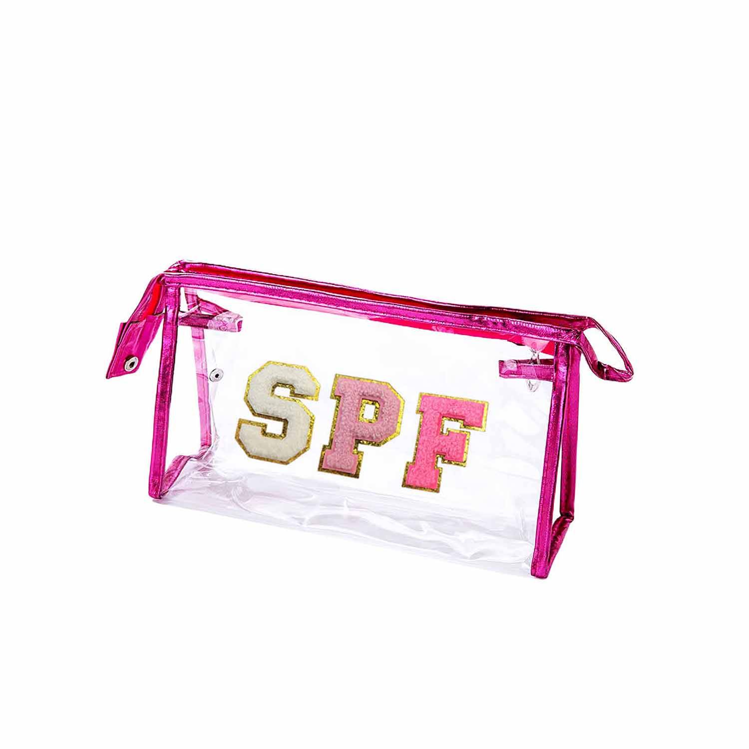 Waterproof storage pvc clear travel bag 5