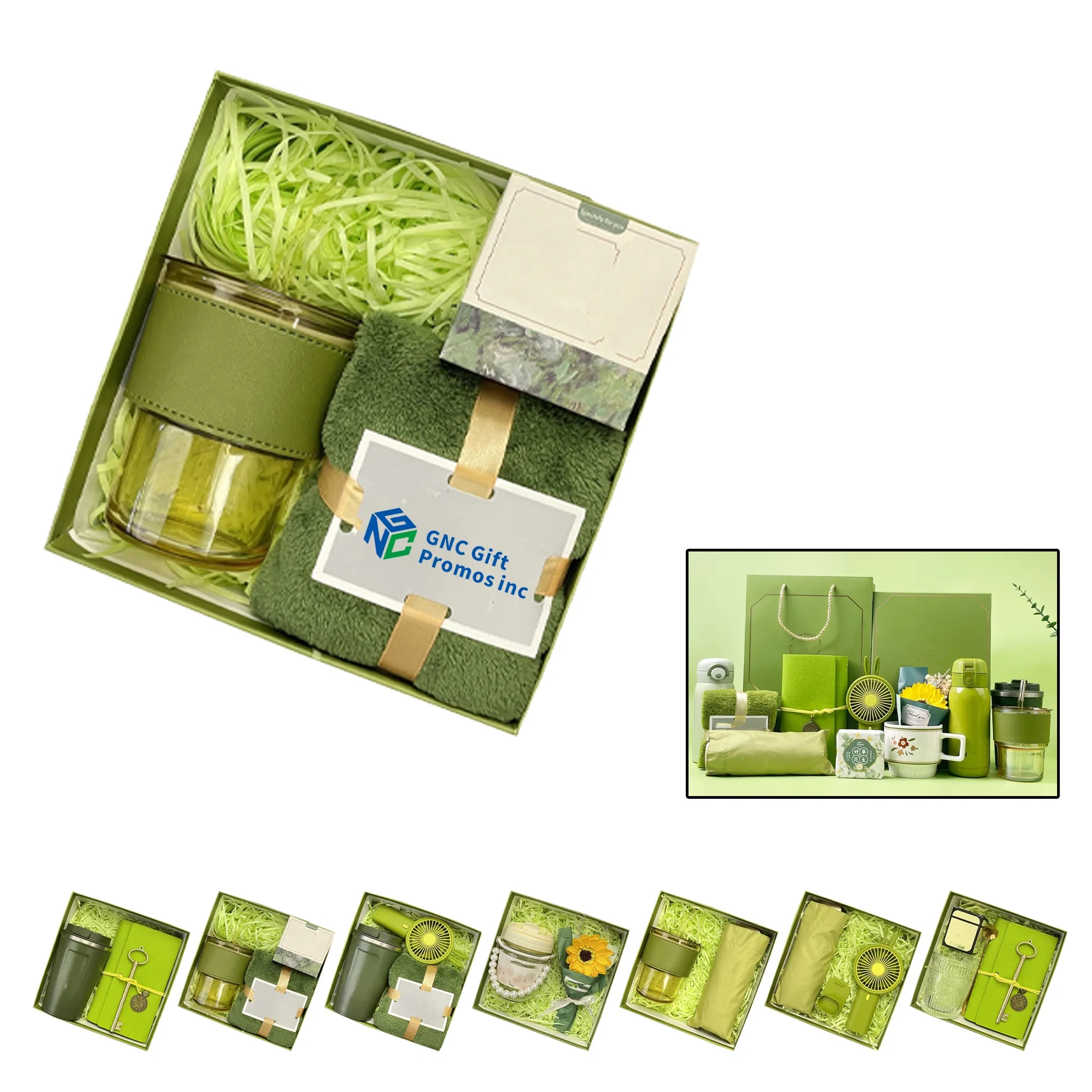 Cup Umbrella Blanket Business Set Gift 6