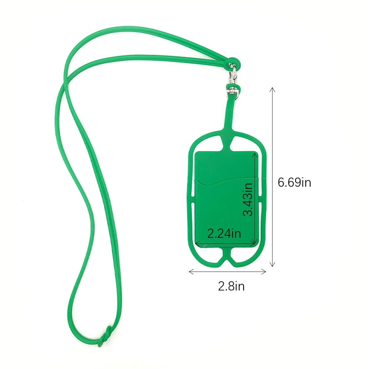 Cell Phone Lanyard With Card Pocket 1