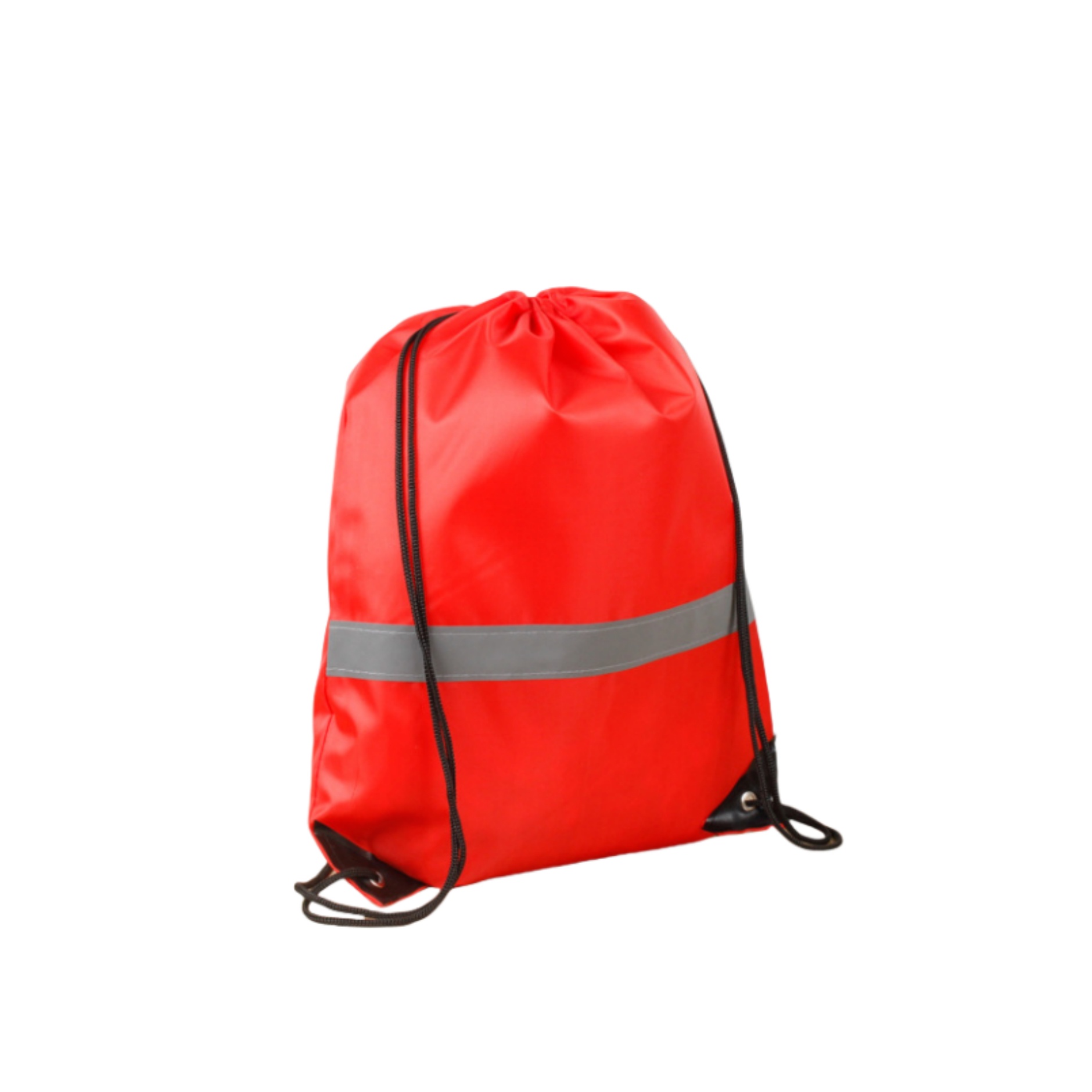 Drawstring Backpacks Bags with Reflective Strip 8