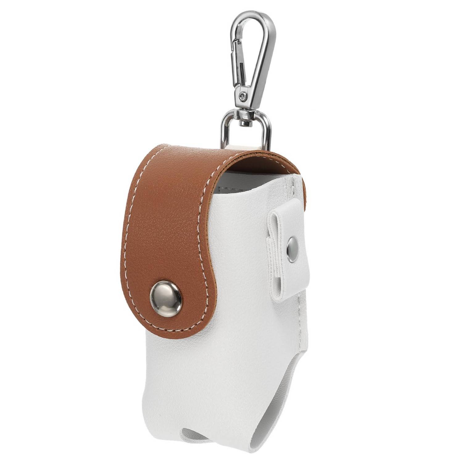 PU Leather Golf Ball Waist Bag w/ Buckle 8