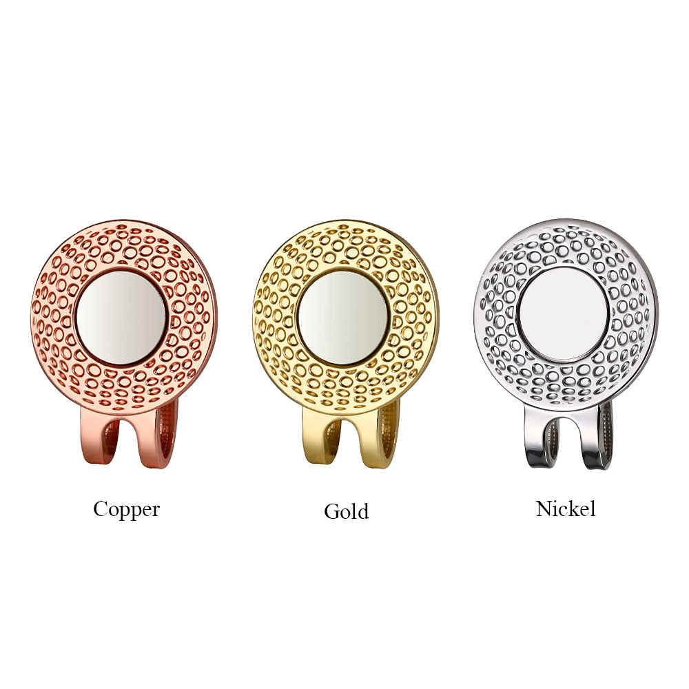 Printed Golf Hat Clips 11