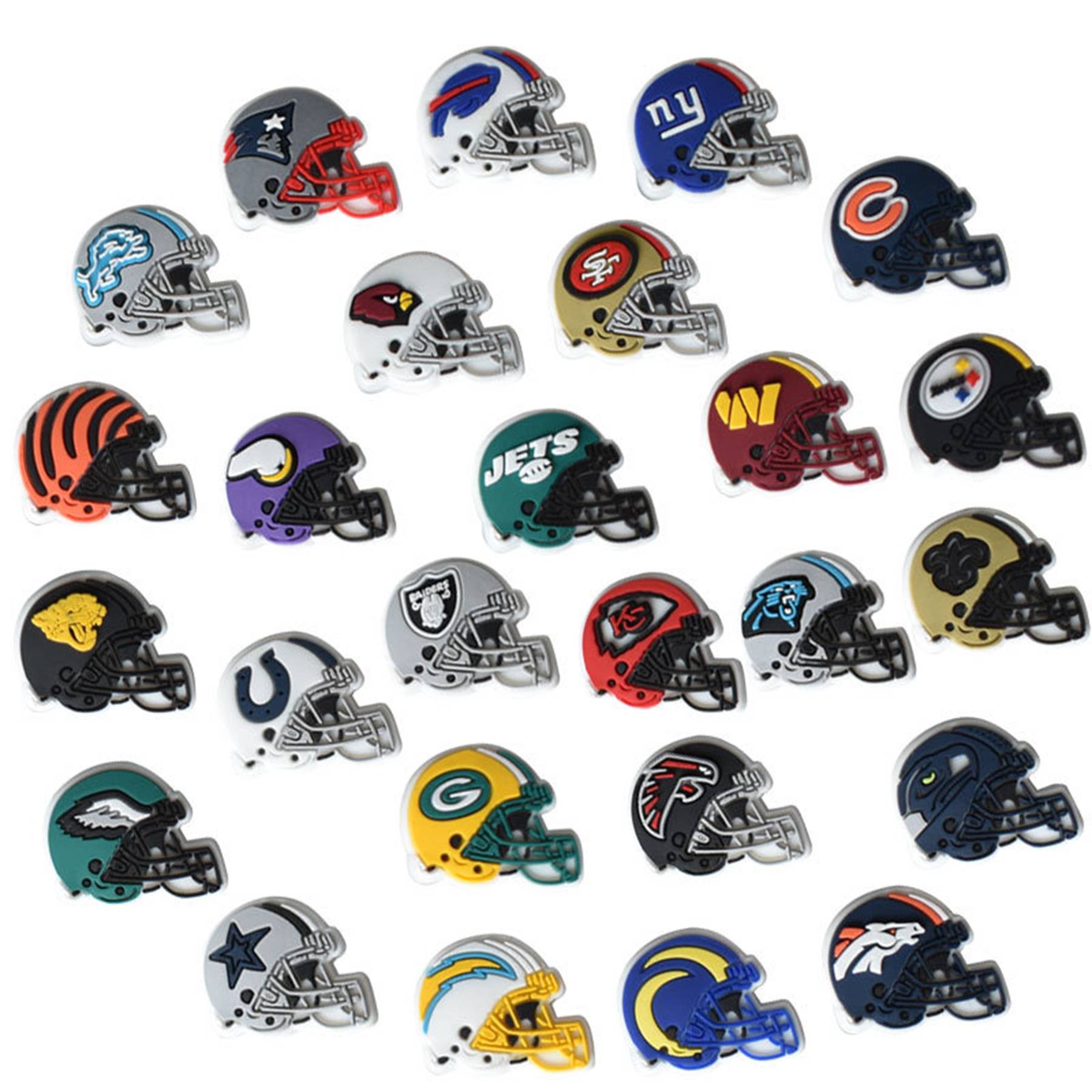 Sports football helmet badge brooch 3