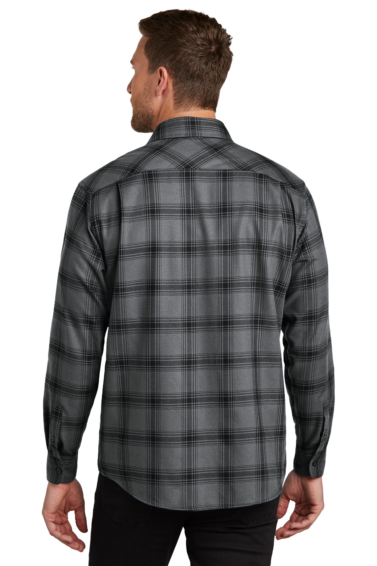 Port Authority Plaid Flannel Shirt. W668 48