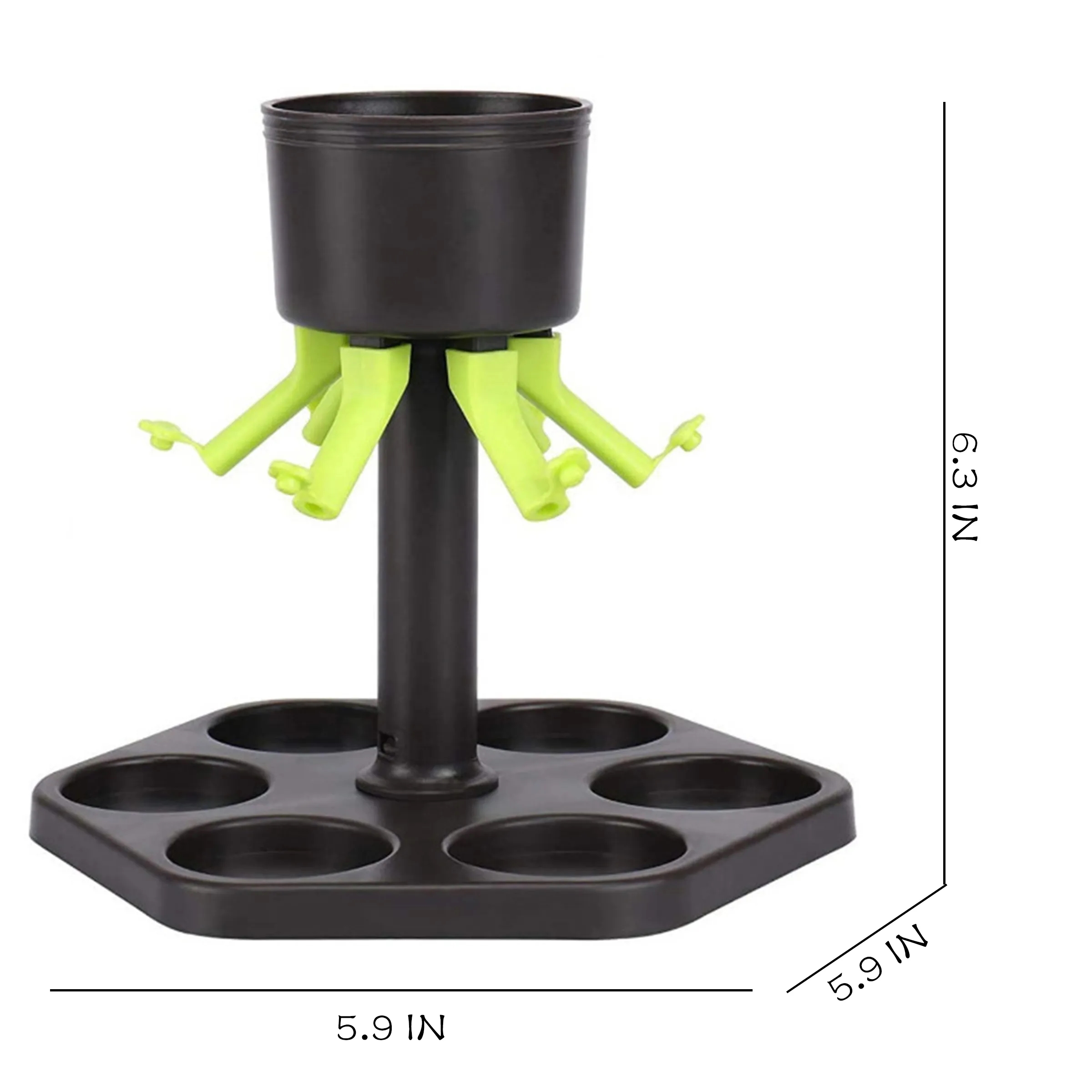 Polyethylene Hexagonal Equal Distribution Wine Vessel 4