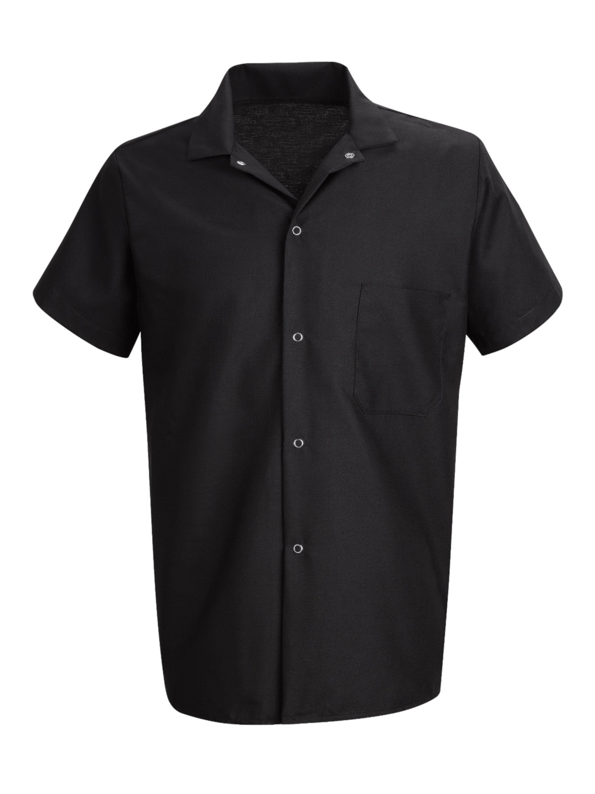 Red Kap Culinary -  Men's Five-Gripper Closure Cook Shirt 3