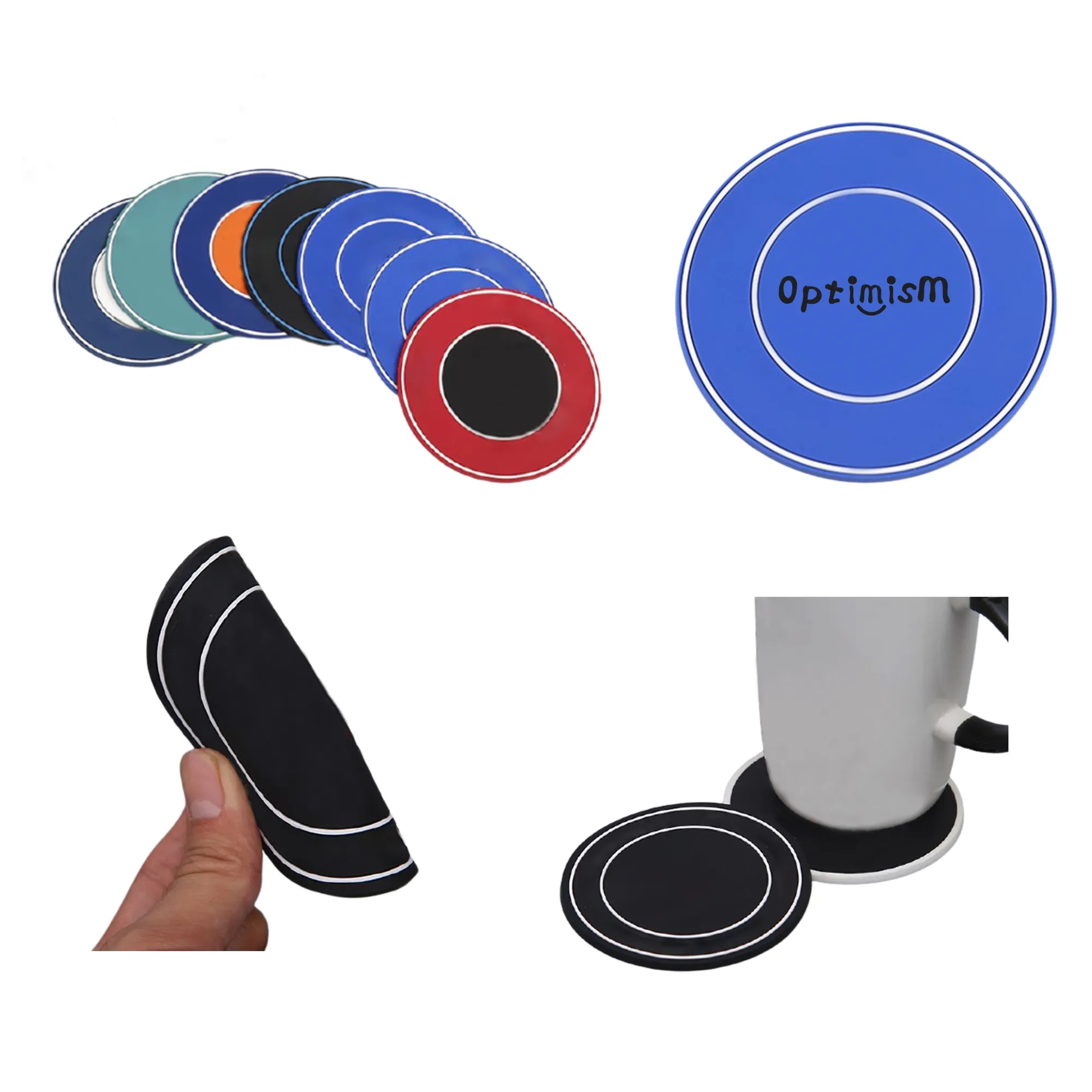 4' Molded PVC Coaster 1