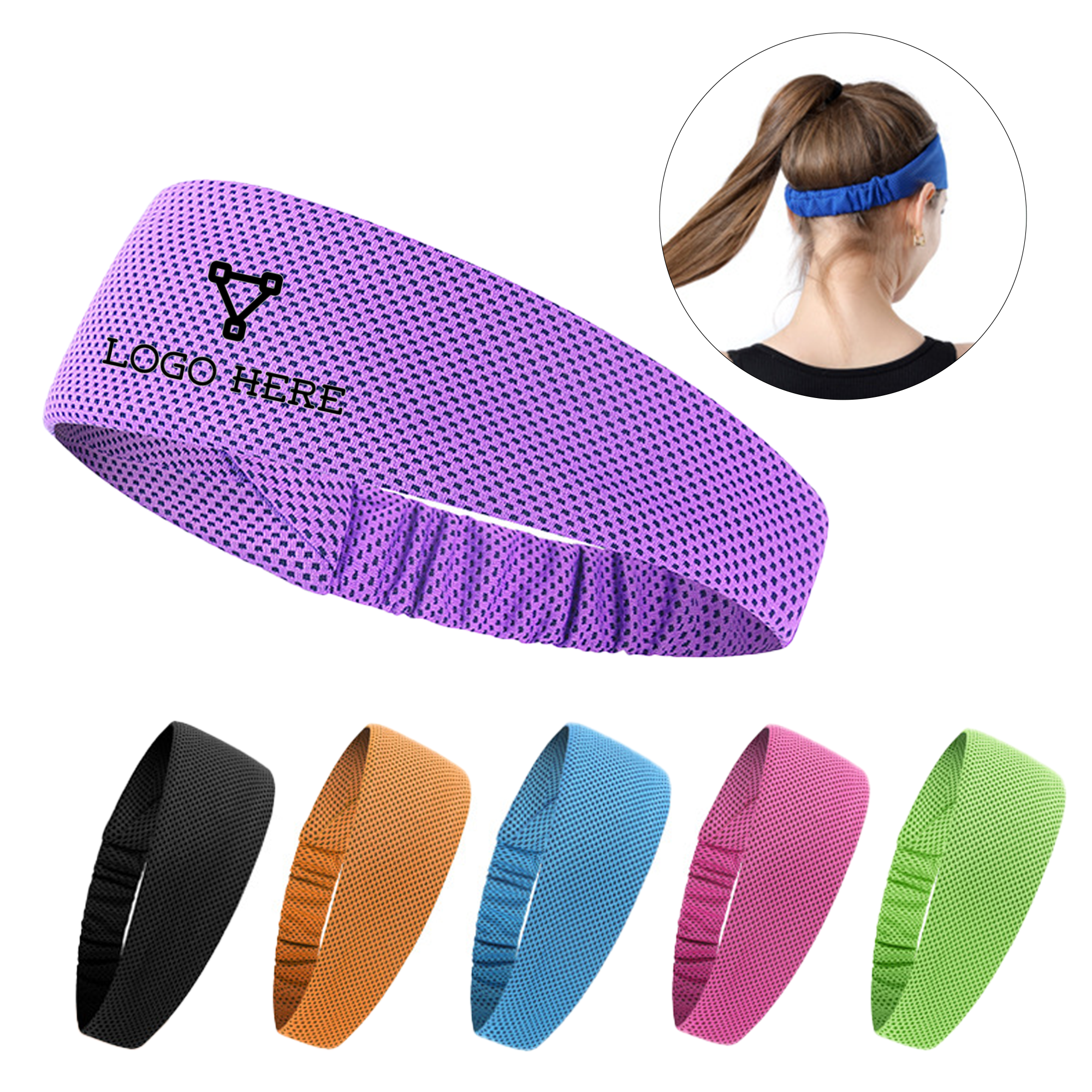 Yoga Running Breathable Headband 4