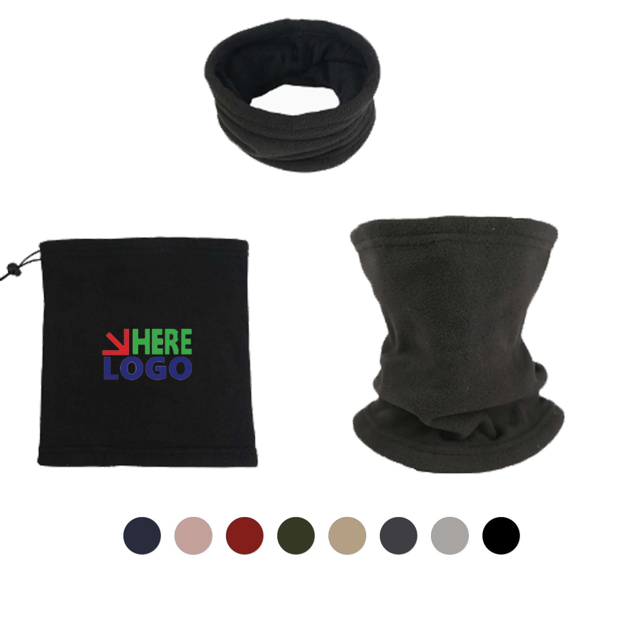 Cold Weather Fleece Face Cover Gaiter 2