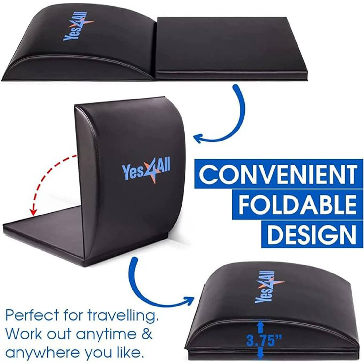 Collapsible Sit-Up Training Pads 4