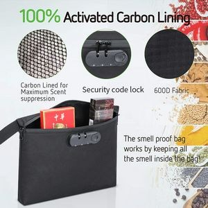 Smell Proof Bags With Combination Lock 2