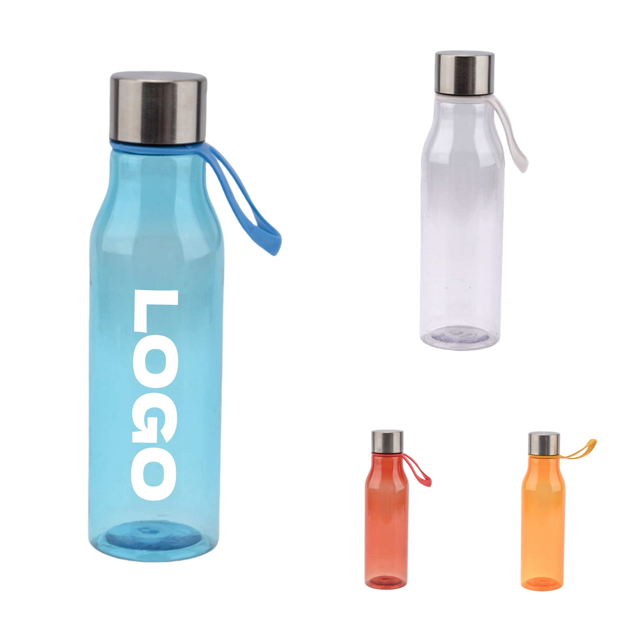 Plastic Sports Adults Reusable Water Bottle Leakproof 2