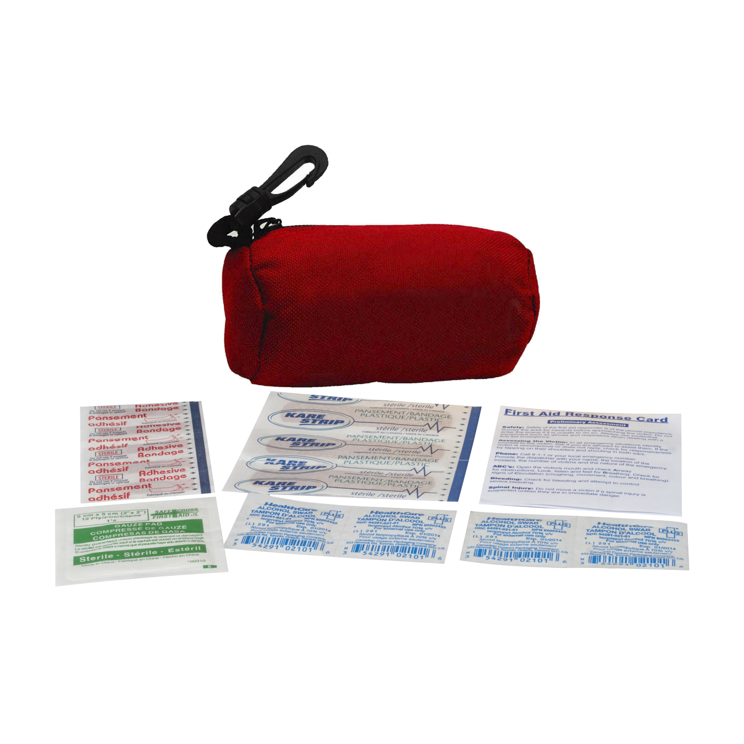 Mini Barrel Bag Personal First Aid Kit #1 (15 Pieces) 3