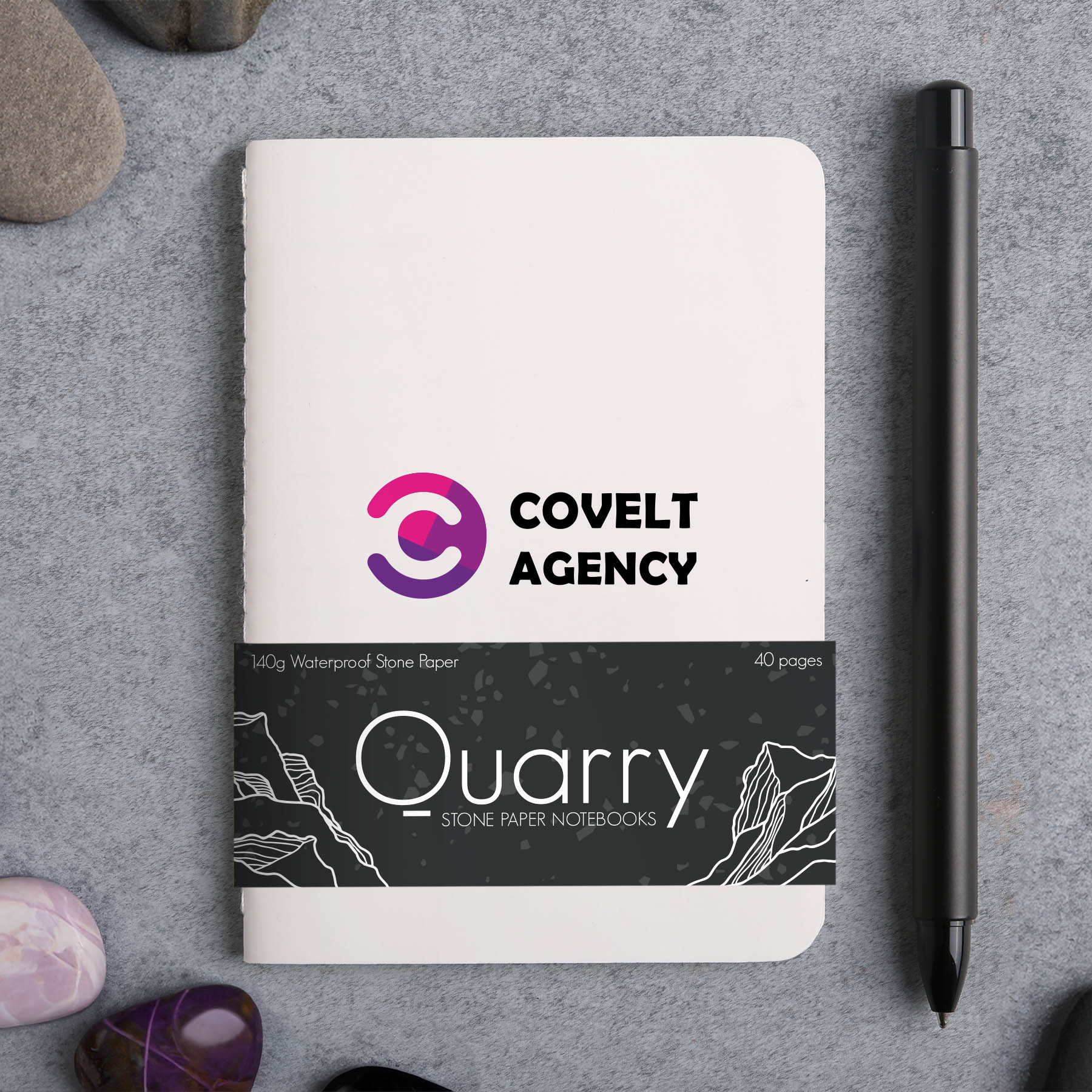 Quarry Stone Paper™ Pocket Notebook 4