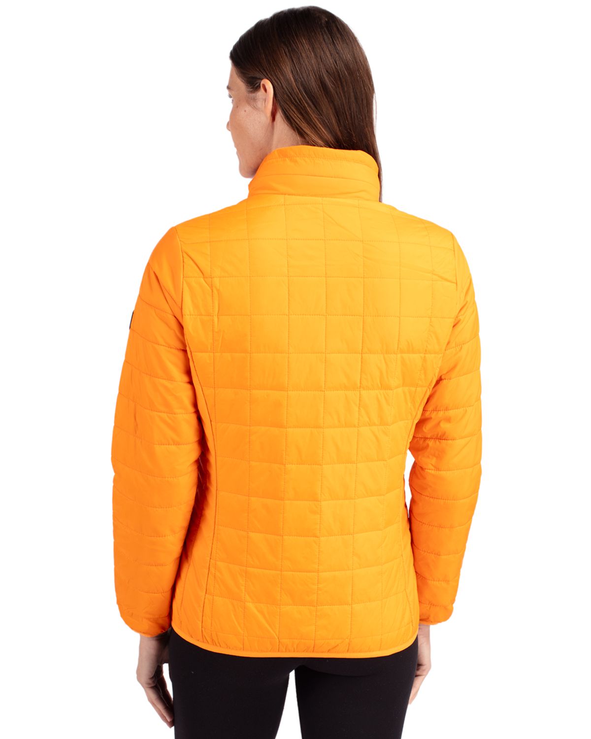 Cutter & Buck Rainier Recycled Insulated Puffer Womens Full Zip Jacket 72