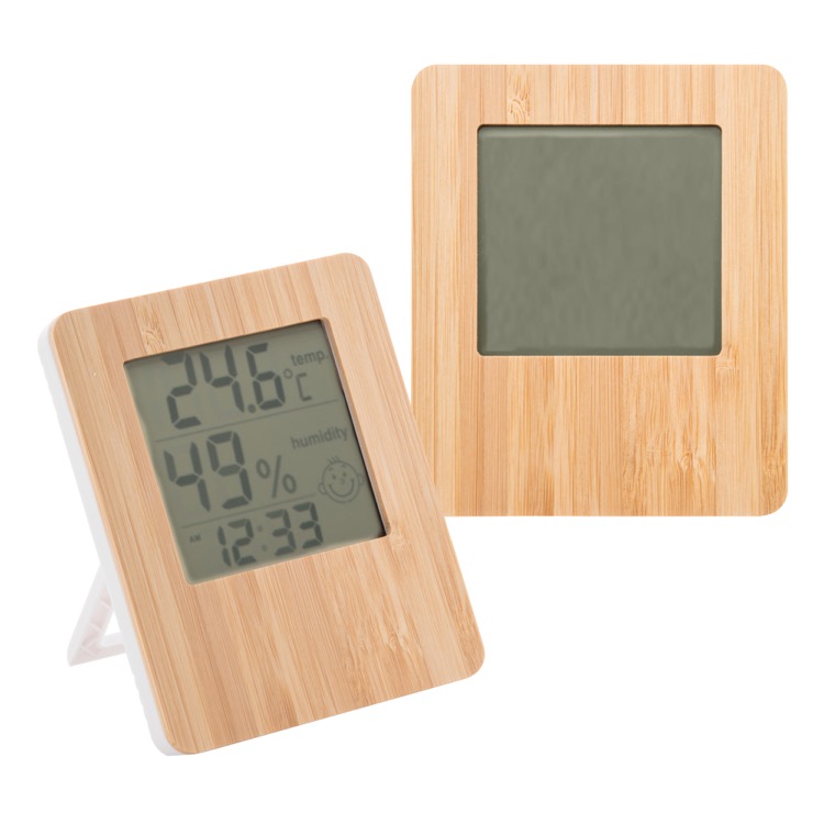 Bamboo Desk Clock 2